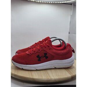 Under Armour Red UA Charged Assert 10 Men’s Size 8.5 Athletic Running Shoe New